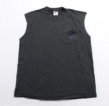 Power Pro By Oneita Men's 1990s Camel Chopped Tee EJ2 Faded Black Size XL NWT 