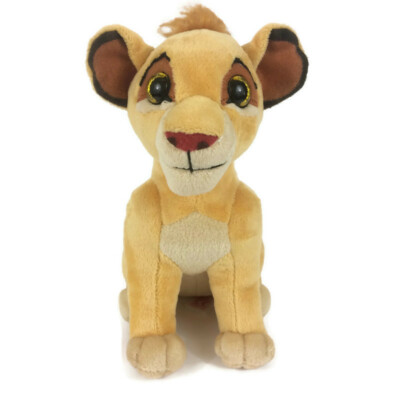TY Sparkle Disney The Lion King Simba Plush 7'' Cub Stuffed Animal Glitter Eyes