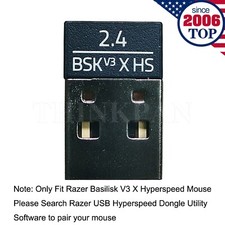 USB Receiver Dongle Adapter Replacement for Razer Basilisk V3 X Hyperspeed Mouse