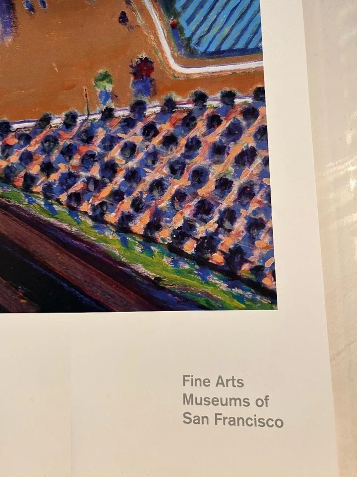 Póster de la exposición de museos de bellas artes Wayne Thiebaud 2007 Foto 3 de 4