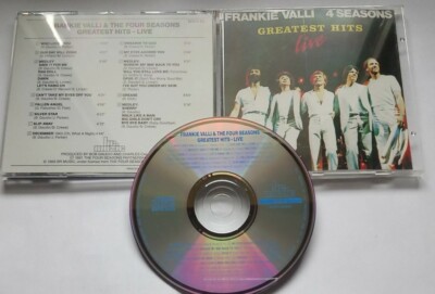 CD - Frankie Valli - 4 Seasons Reunited - Greatest Hits - Live *BRCD 82