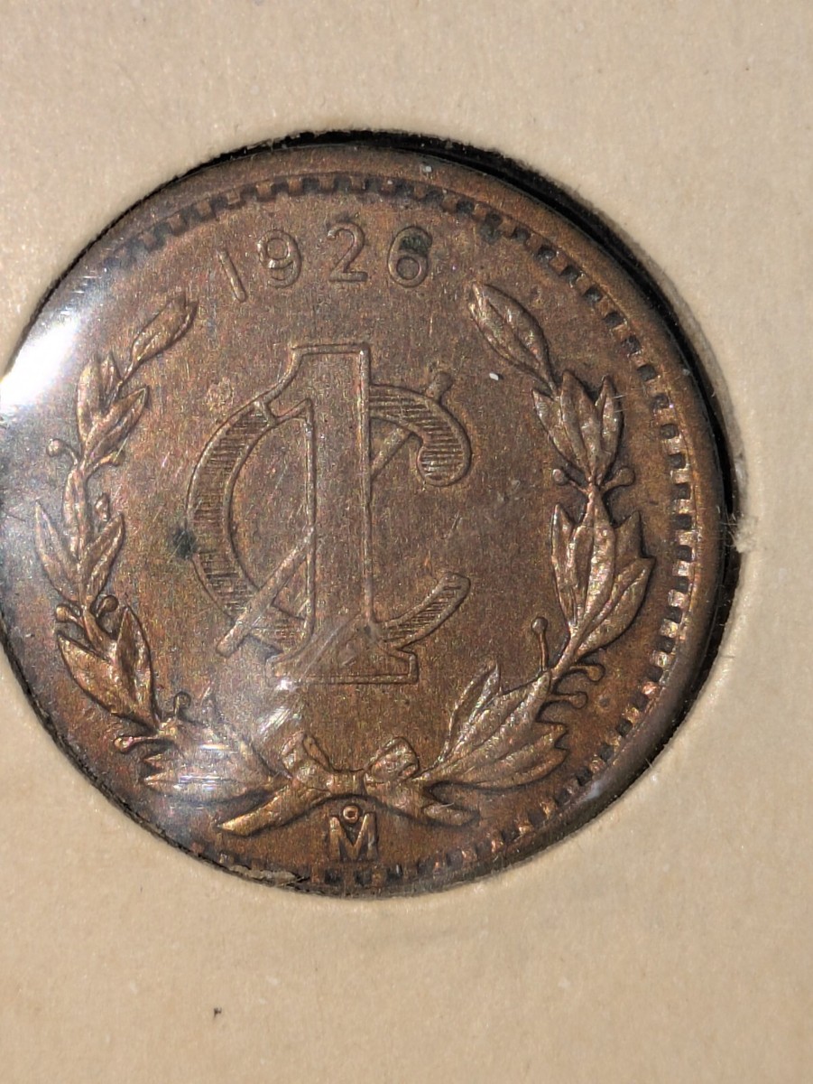 Mexico 1 Centavo 1926 Coin- M Mint Cent Coin | eBay