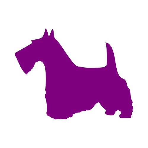 Scottish Terrier Vinyl Aufkleber Auto Fenster Laptop Hund Silhouette Aufkleber - Bild 10 von 11
