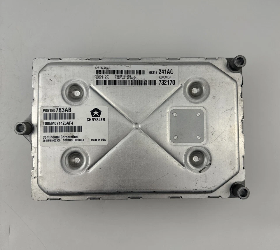 2014 Jeep Wrangler 3.6L módulo de computador motor ECU PCM p05150783ab 05150783ab - Imagem 2 de 3