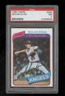 Nolan Ryan 1980 Topps #580 Angels PSA Graded 7 NM 599