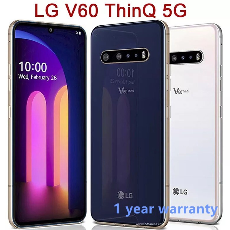 LG V60 THINQ 5G LM-V600TM 256GB 2 Colors Unlocked Global Android