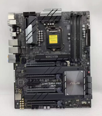 ASUS WS Z390 PRO Motherboard  LGA1151 For Intel Z390 DDR4 ATX HDMI USB3.1 2*M.2
