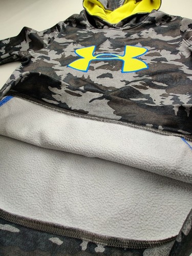 Under Armour Storm1 Youth Large Loose Fit Camo Sweatshirt Hoodie - Picture 8 of 11