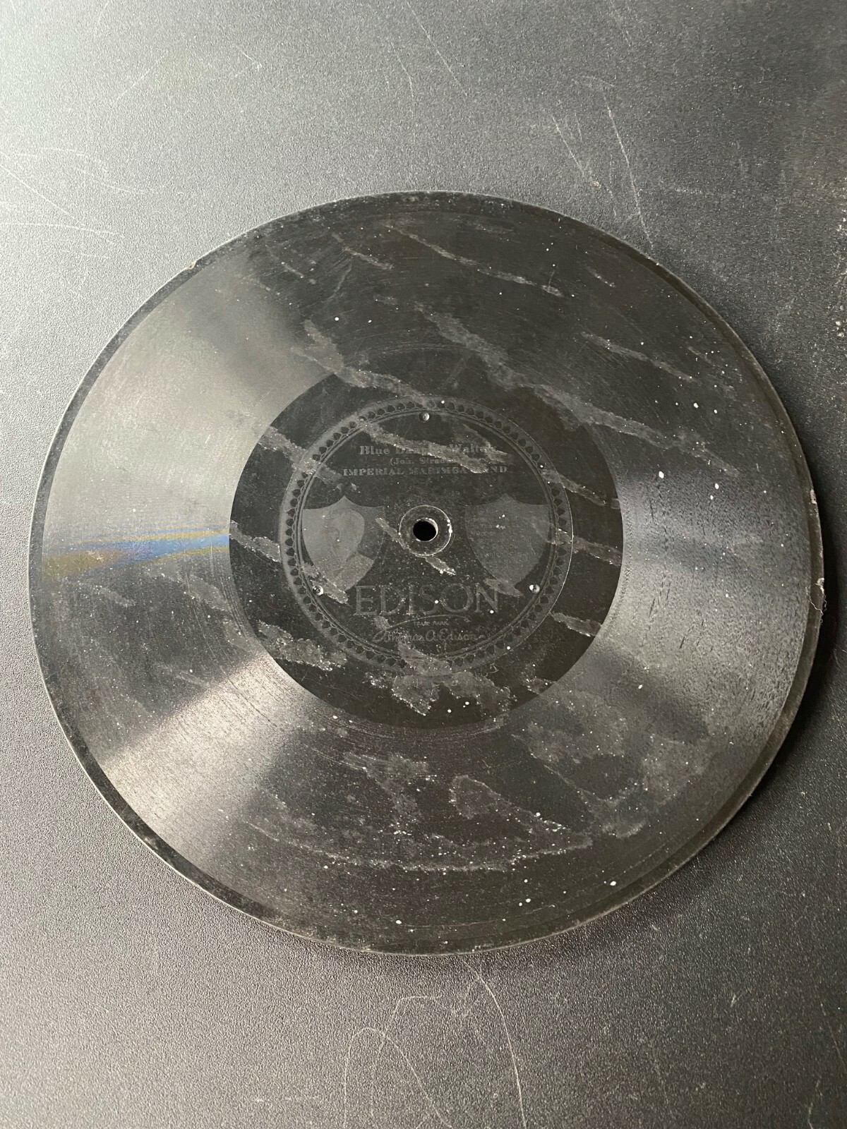 IMPERIAL MARIMBA BAND messenger boy / blue danube 78 rpm Edison 50413