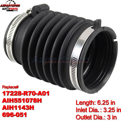 17228-R70-A01 Air Cleaner Intake Hose For Honda Accord EX EX-L 2008-2012 3.5L V6