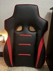Gaming Chair Replacement Backrest Black Red Racing Style Chair Part New
