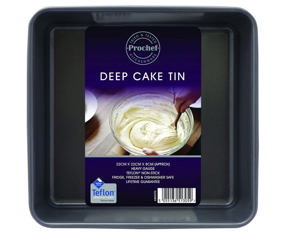 The Prochef non-stick squared cake tin