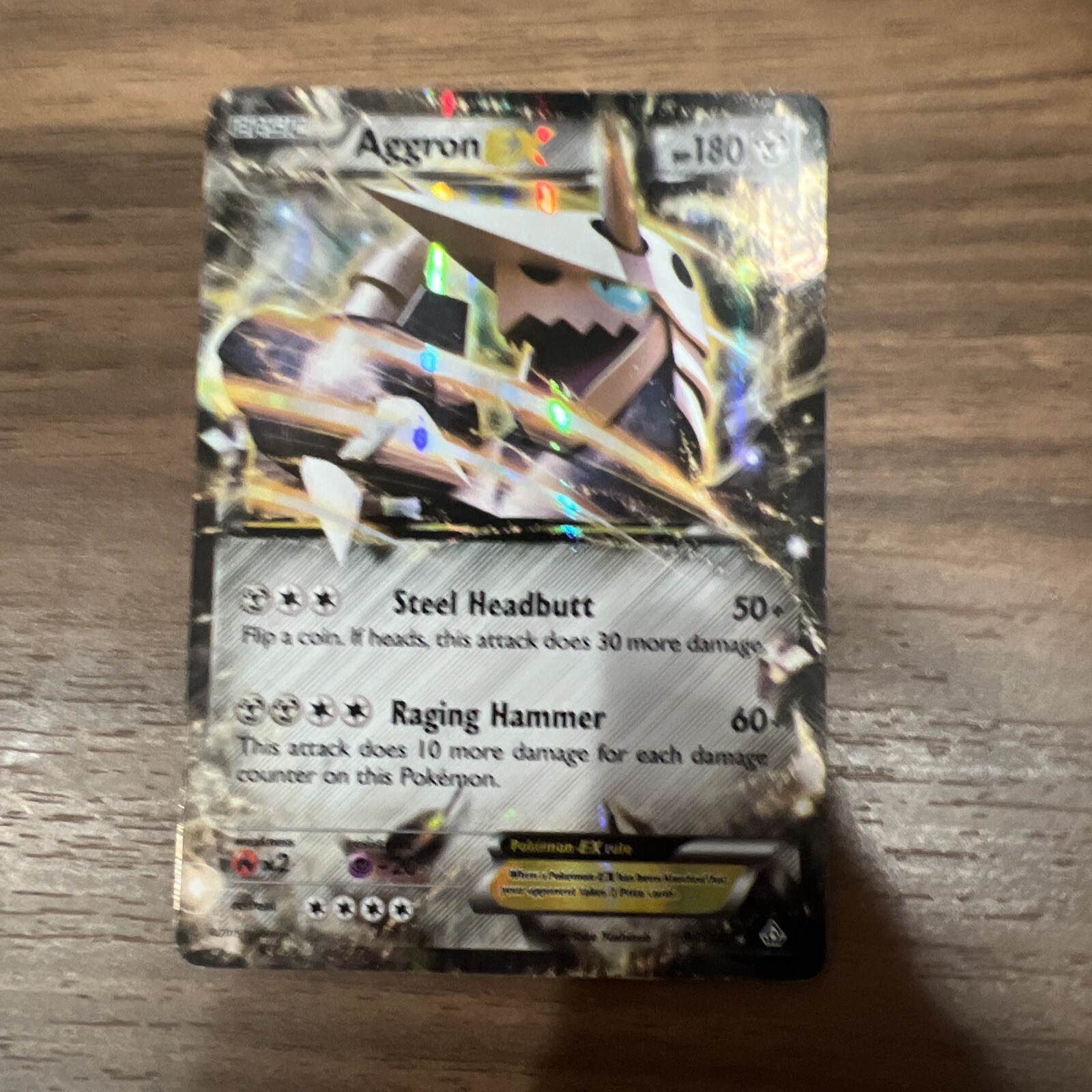 Pokemon - Aggron-EX - 93/160 - XY Primal Clash - Ultra Rare - Near Mint