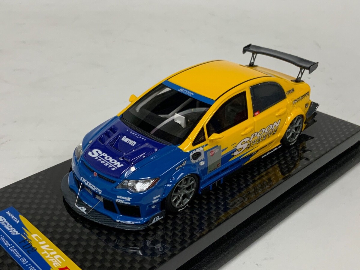 1/43 YM Models Honda Civic Type R FD2 Spoon Racing High