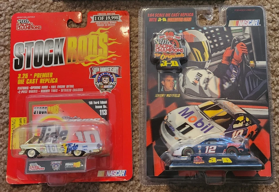 RICKY RUDD, JERMY MAYFIELD & INDY 500 SET 1996 RISING STARS - Image 2 of 4