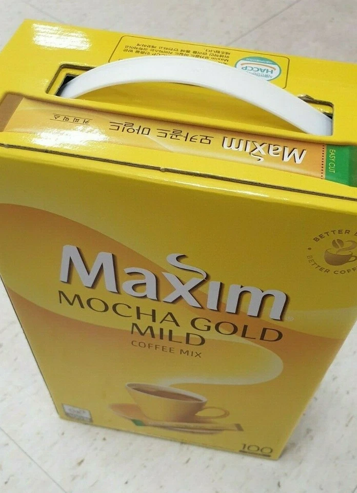Maxim Mocha золото мягкий кофе смесь Корея растворимый кофе смесь 10/20/50/100 палочки - Изображение 3 из 4