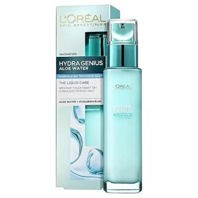 L'Oréal Hydra Genius Aloe Water 70ml – Feuchtigkeit für trockene Haut