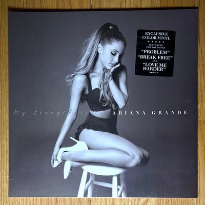 CLEAR/PURPLE VINYL--- ARIANA GRANDE My Everything LP RECORD Love