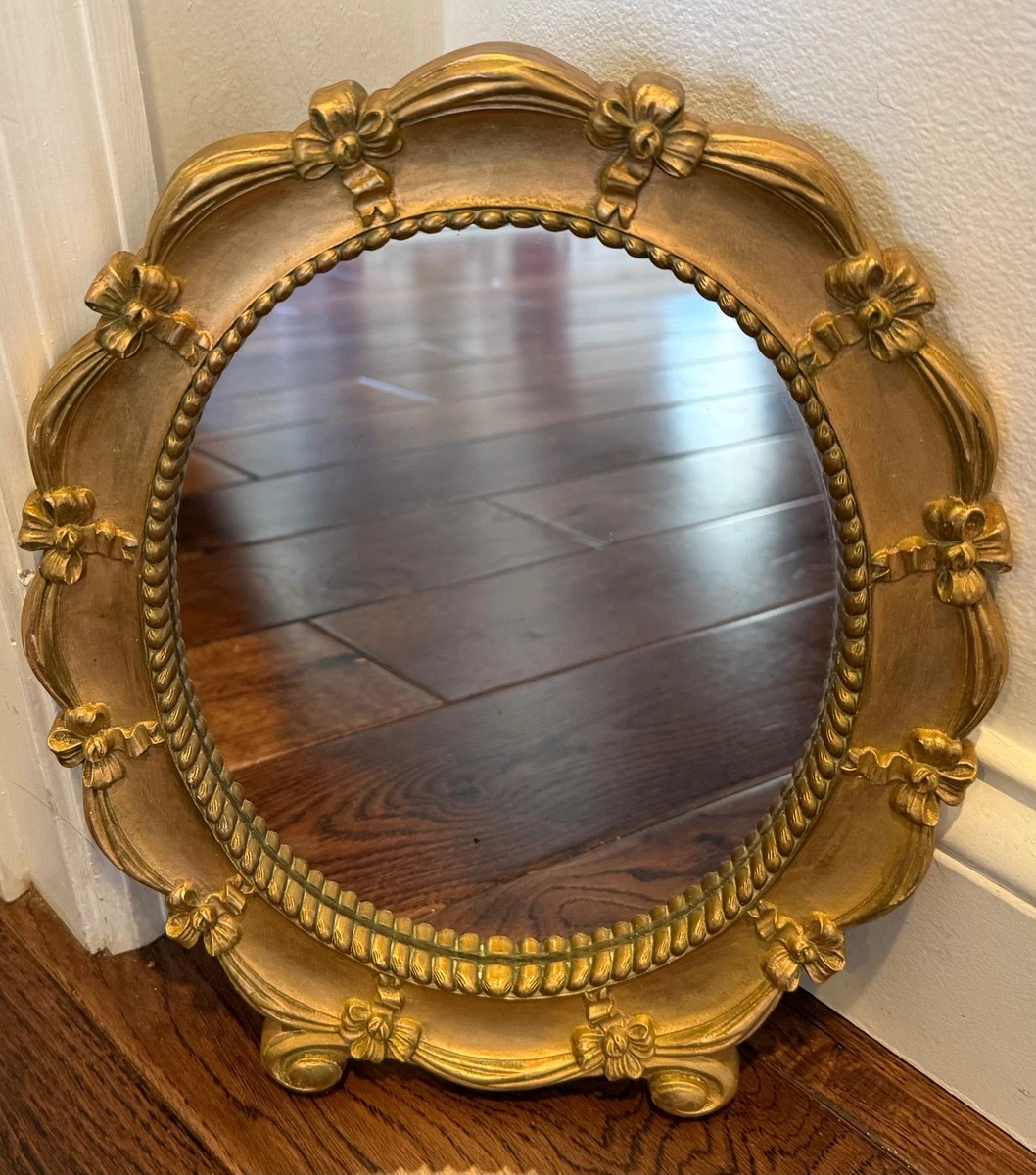 Gold Frame Antique Mirrors Antique 1920-1949 Time Period