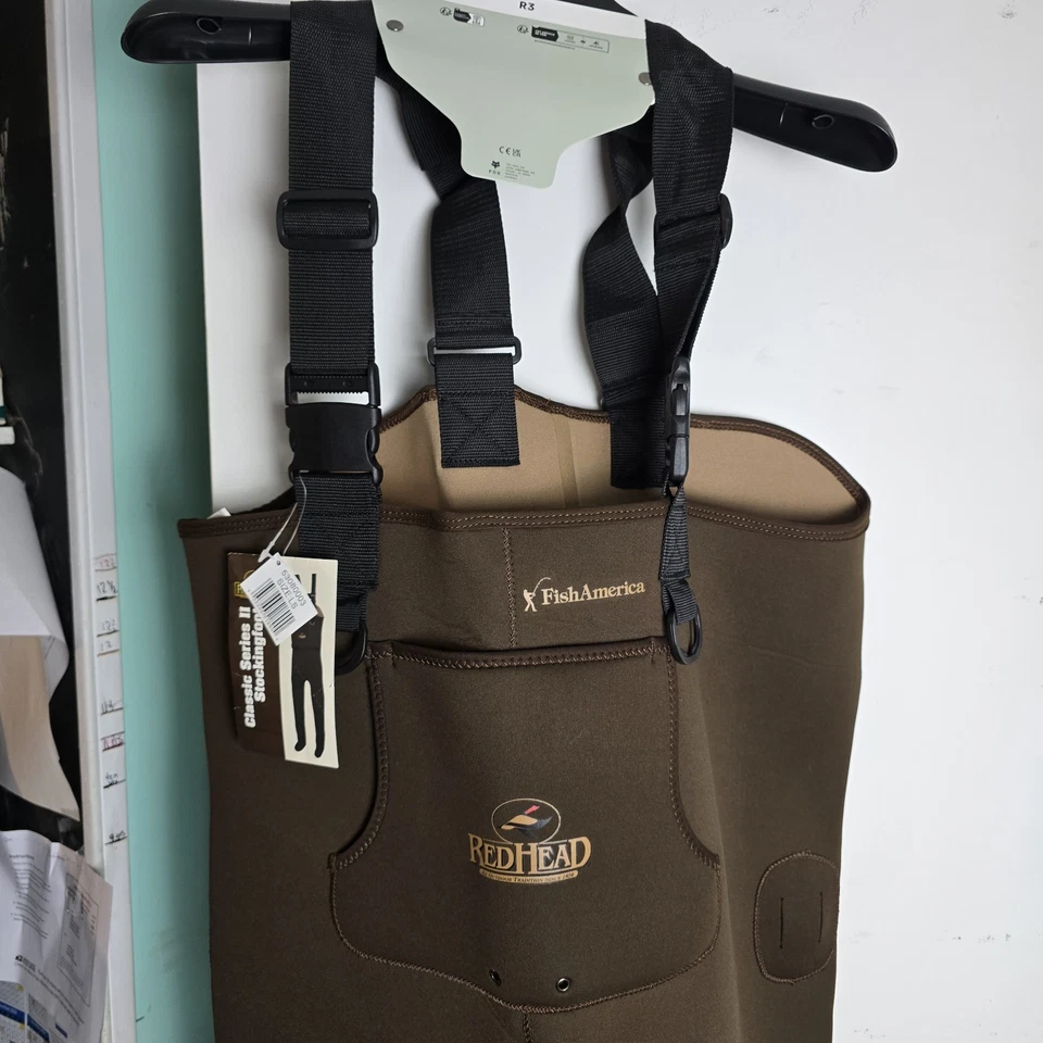 Redhead Classic Series ll Men's Neoprene Foot-chest Waders, Size Large, No Belt - Image 2 of 4