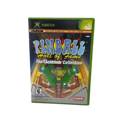 Pinball Hall of Fame The Gottlieb Collection Xbox OG Original CIB Complete