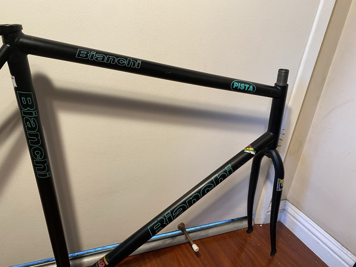 Bianchi Pista Track Bike Single Speed Steel RARE Bicycle Size 59cm