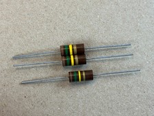 3 NOS Allen Bradley 150k ohm 2 watt 2W Carbon Comp Resistors 5 TEST GREAT Qty