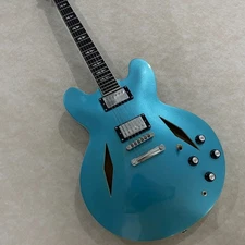 Semi-Hollow Body Dave Grohl Signature DG-335 Electric Guitar - Blue - In Stock