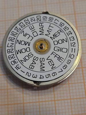 eta Uhrwerk Cal.2836-2 funktionsfähig Auslassknopf Tiges fehlt