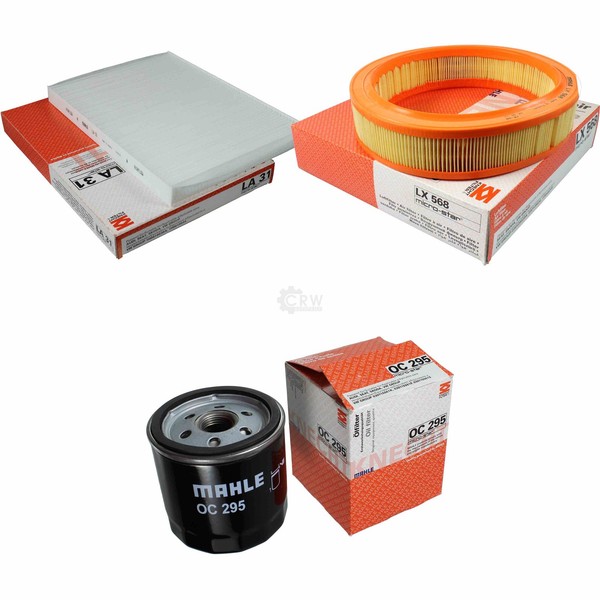 Mahle / Knecht Innenraumfilter LA 31 Luftfilter LX 568 ÖLfilter OC 295-image