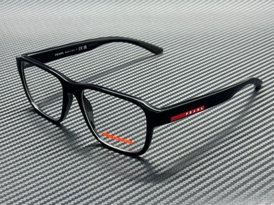 PRADA LINEA ROSSA PS 05RV 1AB1O1 Black Men's 54 mm Eyeglasses