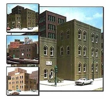 DESIGN PRESERVATION MODELS HO KIT DPM Arched Window Industrial Building