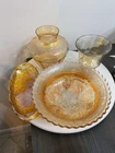 Vintage Marigold Carnival Glass Lot