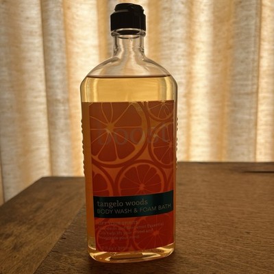 Bath & Body Works Aromatherapy Boost Tangelo Woods Body Wash Foam Bath 10 oz New