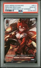 2024 WEISS SCHWARZ GODDESS OF VICTORY: NIKKE PROMOS PIERCING RED FANG PSA 10