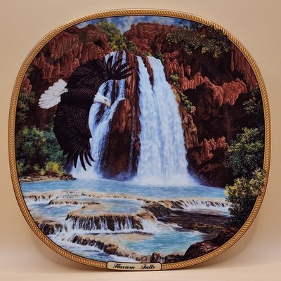 ''HAVASU FALLS'' Thundering Waters Collection Plate #505A Frank D. Miller 