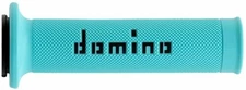 Domino Motogp Grip - Cyan/Black Motorcycle Street Bike A01041C4080B7-0 0630-3361