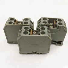Wieland WK16/U 16mm Feed Thru Electrical Terminal Block Lot Of 6