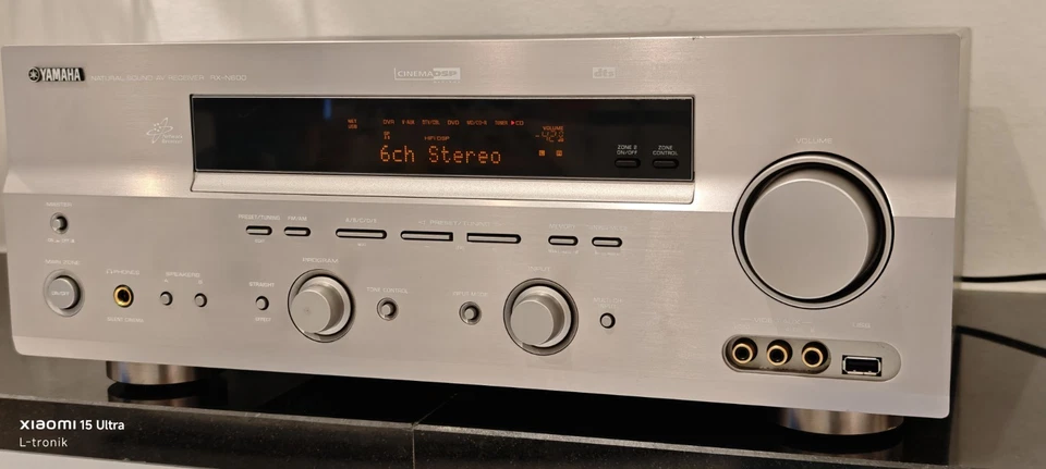 YAMAHA RX-N600 AV Receiver #2 - Bild 3 von 4