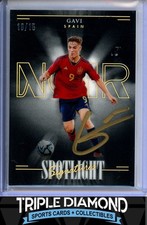 2024-25 Panini Noir Gavi Spotlight Signatures Auto Gold Ink #10/15 Spain G8
