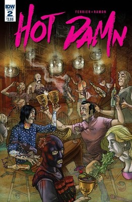 HOT DAMN #2 IDW PUBLISHING