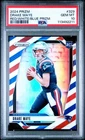 2024 Panini Prizm Drake Maye Rookie RC Red White & Blue Prizm PSA 10