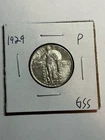 1929 P 25c Standing Liberty Quarter UNC Nice Luster