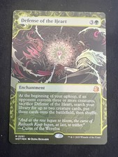 Defense of the Heart WOTEN Enchantment Green Regular 0051 2023 MTG NM foil