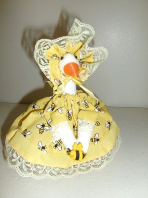 Best dressed goose geese clothes outfit 7'' Desk or 9'' BABY Bee Happy 183-5