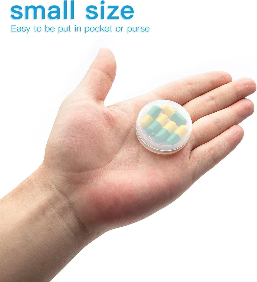 Trituradora y cortadora de píldoras 3 en 1, trituradora de píldoras polvo fino rosa Foto 3 de 4