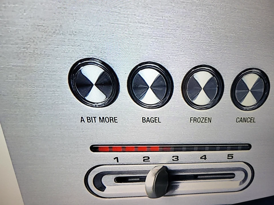 Breville BTA730XL Bit More Toaster, 4 Slice,Brushed Stainless Steel - Image 3 of 4