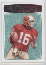 2008 Topps Rookie Progression Joe Montana #160 HOF 2u3