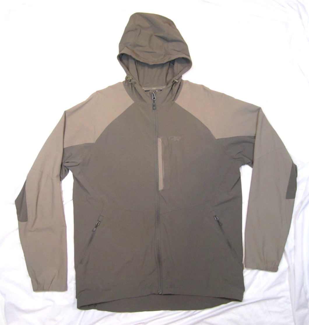 Outdoor Research Ferrosi Hooded Jacket Men's XL Stretch Hiki