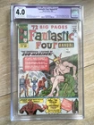 ©1963 Fantastic Four Annual #1 Silver Age Marvel CGC (Restored Grade) 4.0 VG